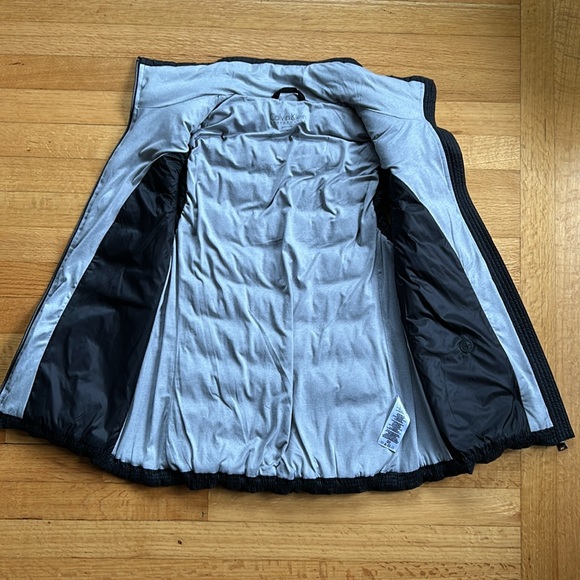 Calvin Klein Performance Women's Black Stretchy Quilted Vest Medium Down Filled - Picture 9 of 10